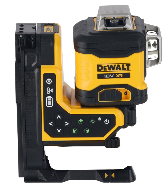 Profesjonalny laser liniowy DEWALT XR 18V z trzema płaszczyznami 360 stopni