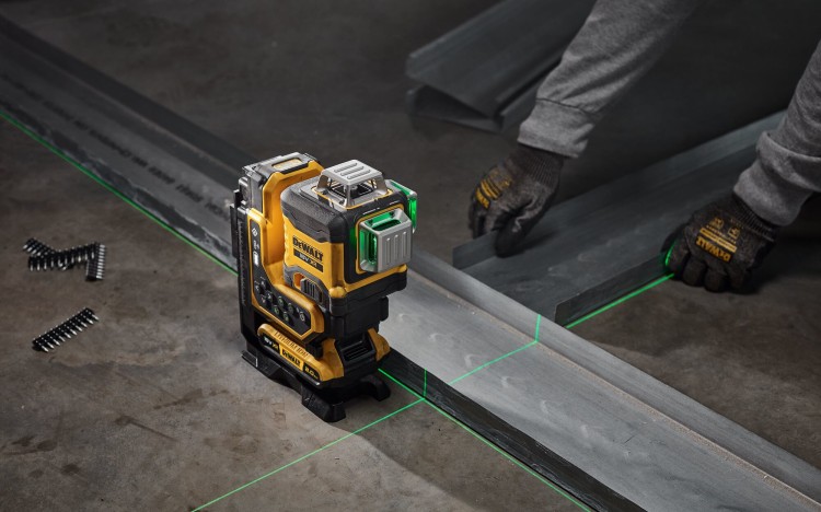 zastosowanie lasera płaszczyznowego 3x360° DEWALT DCLE34035B