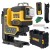 Laser krzyżowy 18V XR 3x360° zielony 80m akcesoria DEWALT DCLE34035B