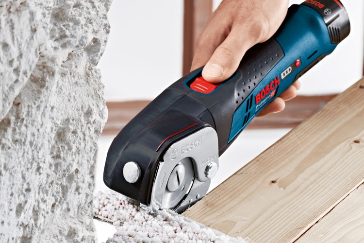 Akumulatorowe Nożyce uniwersalne Bosch GUS 12V-300 zastosowanie
