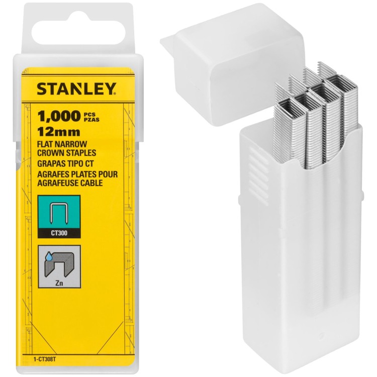 Zszywka typu "CT" 12mm 1000szt. Stanley 1-CT308T