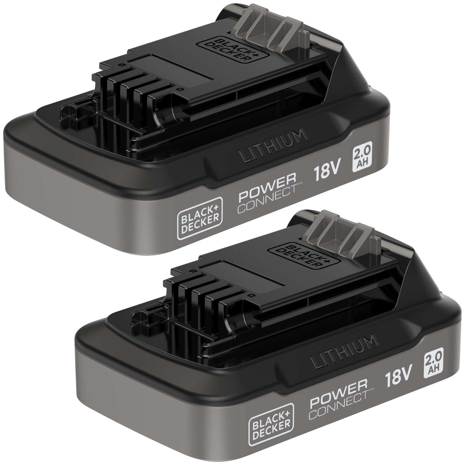 BLACK DECKER 2x Akumulator Li-Ion 18V 2,0Ah PowerConnect BDL2018