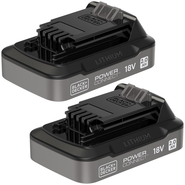 BLACK DECKER 2x Akumulator Li-Ion 18V 2,0Ah PowerConnect BDL2018