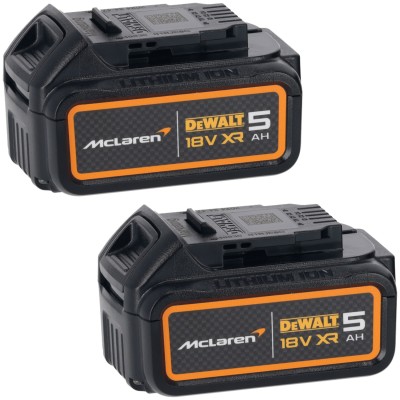 Akumulator Li-Ion 18V 5.0Ah DeWALT DCB184 edycja limitowana McLaren 2szt.