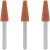 Kamień szlifierski z tlenku glinu 6,4mm 3szt. (953) DREMEL 26150953JA