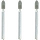 Kamień szlifierski krzemowo-węglikowy 3,2mm 3szt. (83322) DREMEL 26153322JA