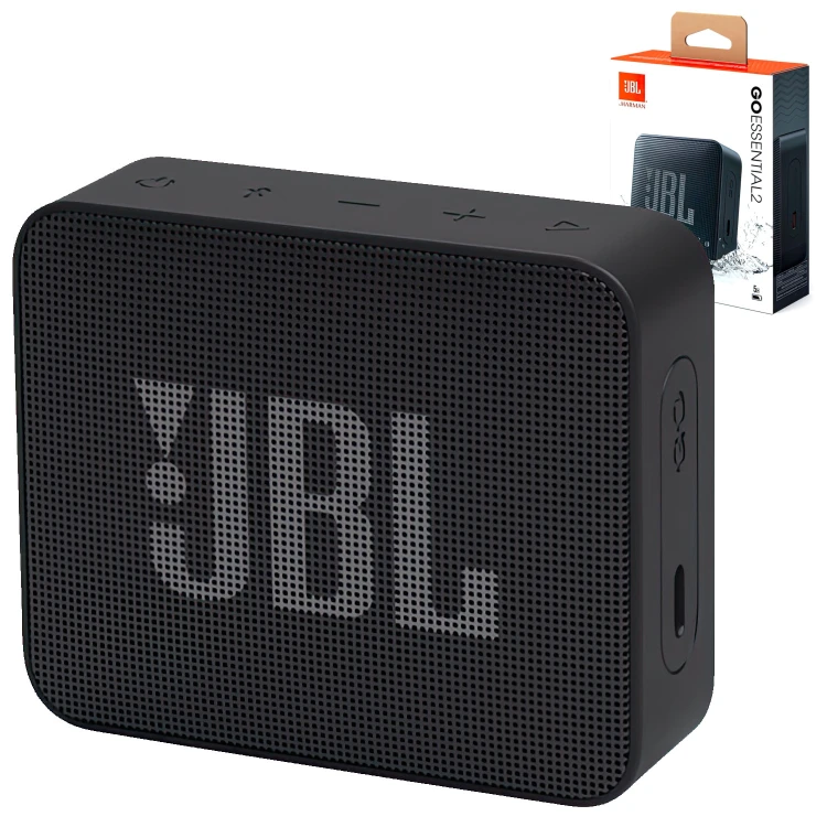 Głośnik przenośni bezprzewodowy JBL GO Essential 2 czarny