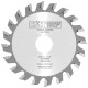 CMT Podcinak trapezowy do płyt laminowanych, MDF 100 x 20mm 20z 288.100.20H