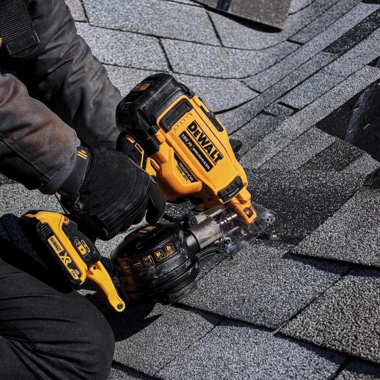 zastosowanie gwoździarki bębnowej DEWALT DCN45RNN