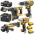 Zestaw elektronarzędzi COMBO 3x 5Ah 2x TSTAK DEWALT DCK428P3T