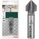 BOSCH 2609255118 Pogłębiacz stożkowy HSS 12MM, pięcioostrzowy
