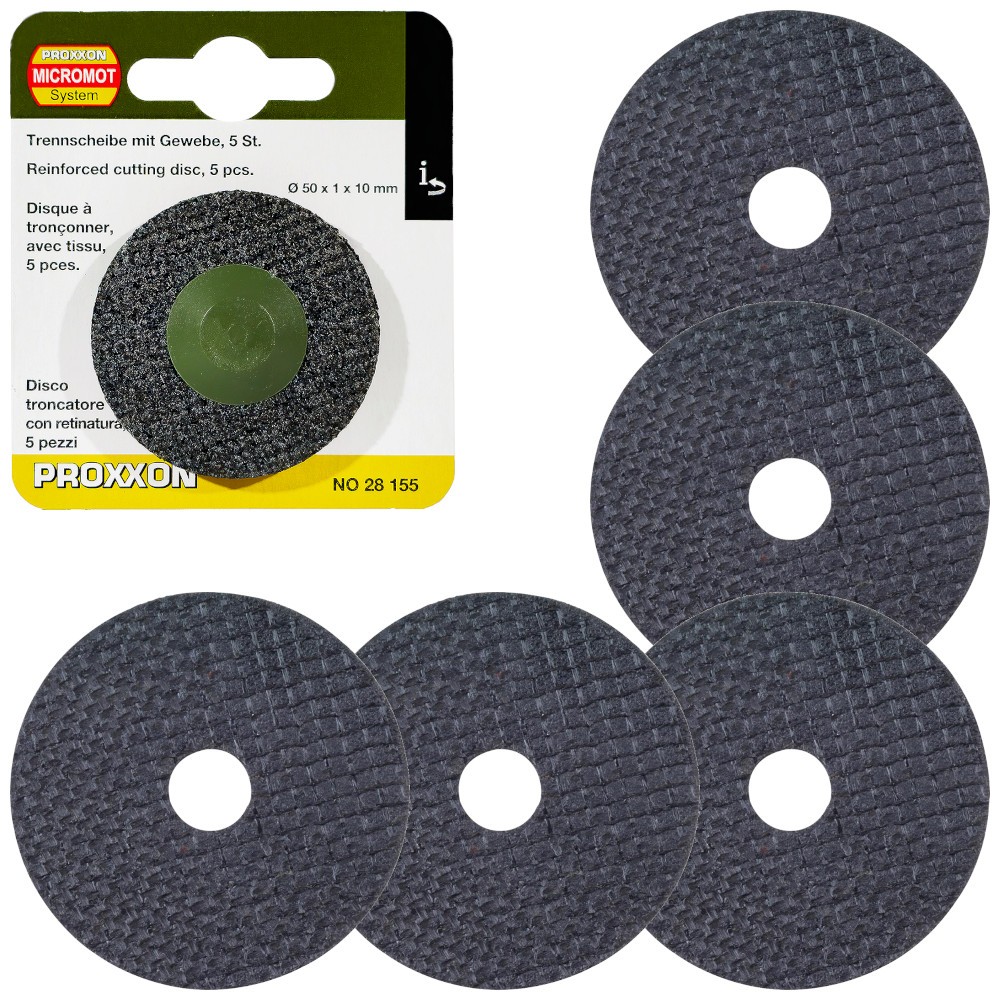 ROXXON Tarcza do metalu korundowa 50 x 10mm do szlifierki LHW 5 szt. 28155