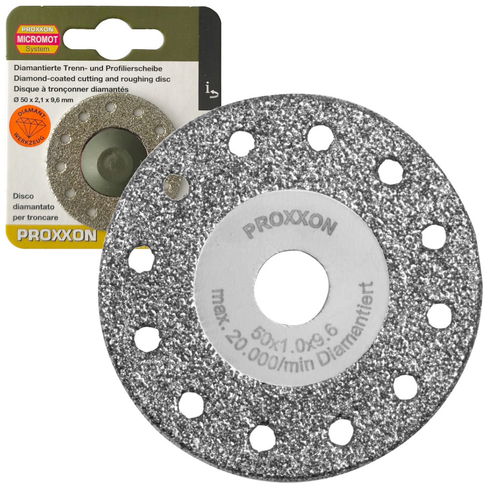 PROXXON 28557 Tarcza diamentowa 50 x 9,6mm do szlifierek LHW, LHW/A