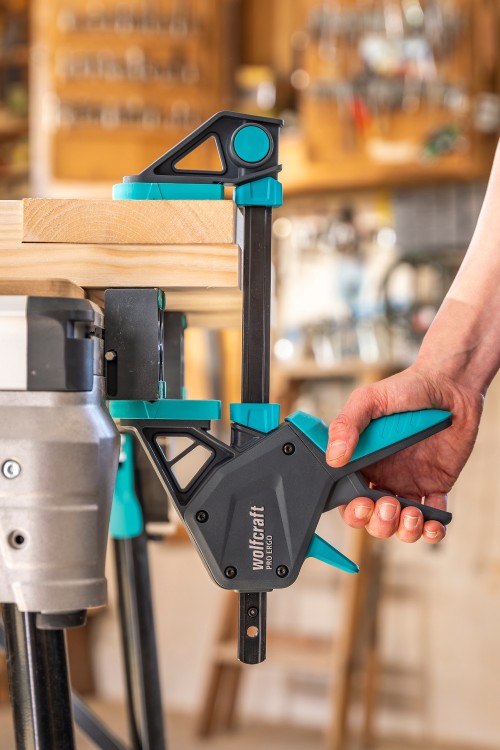 zastosowanie ścisku stolarskiego Wolfcraft