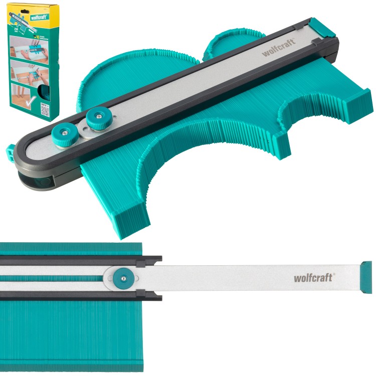 Wzornik szablon kształtów PRO rozsuwany do 70cm Wolfcraft 6980000