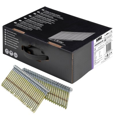 Gwoździe zgrzewane drutem pod kątem 33° x 63mm 2200szt. DEWALT DNW28R63G12E