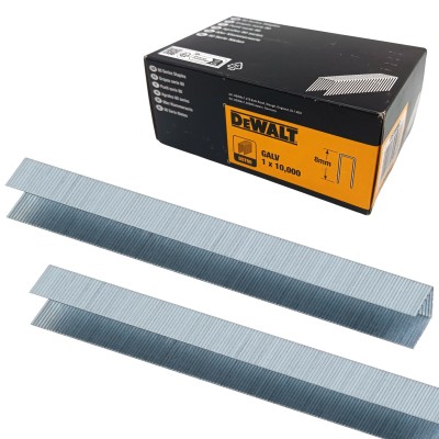 Zszywki galwanizowane 8mm seria 80 10000szt. DEWALT DST8008Z