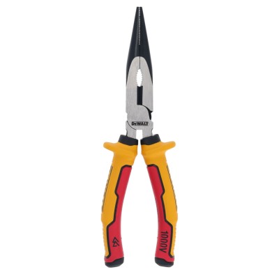 Szczypce wydłużone dla elektryka w izolacji VDE 200mm DEWALT DWHT82804