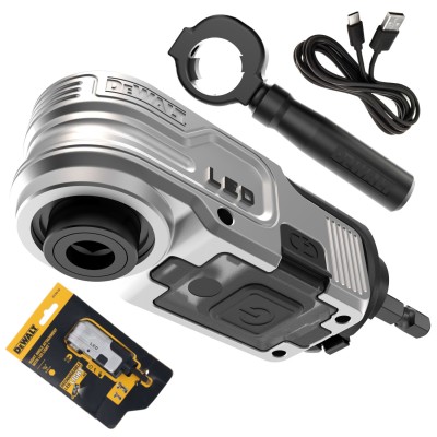 Adapter kątowy do bitów udarowy 90° z oświetleniem LED 1/4" DEWALT DTLRA