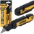 Nóż składany z ostrzem trapezowym Push&Flip ze schowkiem DeWALT DWHT10992-0