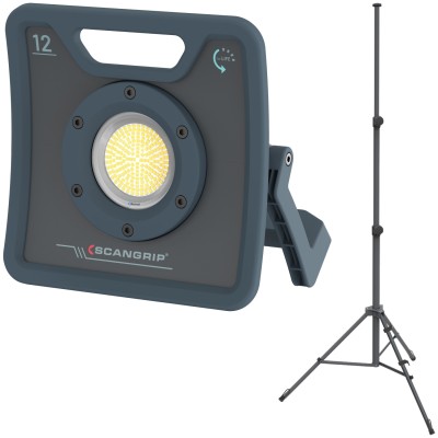 SCANGRIP 03.6206 Lampa robocza LED 12000lm NOVA 12 + Statyw 1,35-3m