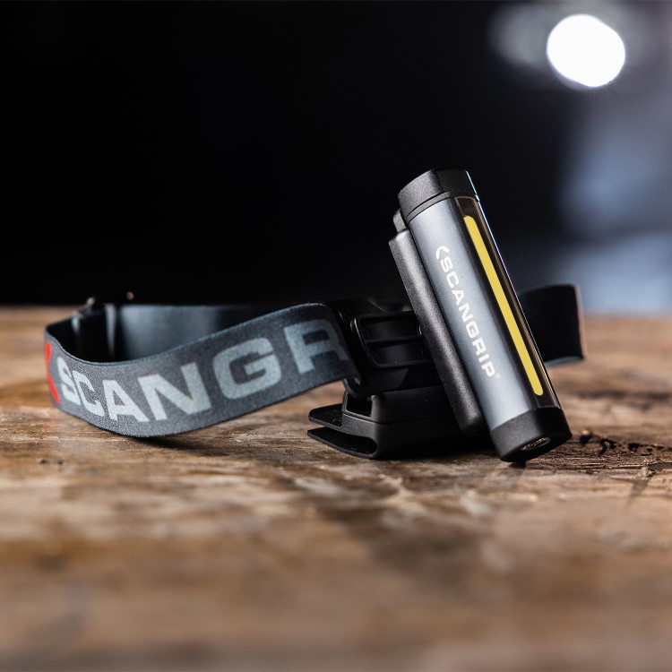 zastosowanie latarki czołowej FLEX WEAR SCANGRIP 03.5811