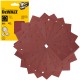 DeWALT DT3031 Papier ścierny na rzep - Klettfix 115 x 115mm gr. 60 - 25szt.