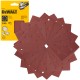 DeWALT DT3035 Papier ścierny na rzep - Klettfix 115 x 115mm gr. 240 - 25szt
