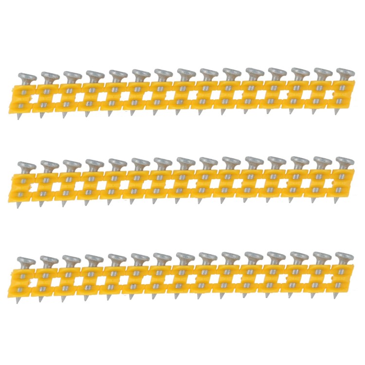 Gwoździe na taśmie do betonu drewna 2,6x15mm 1005szt DEWALT do DCN890
