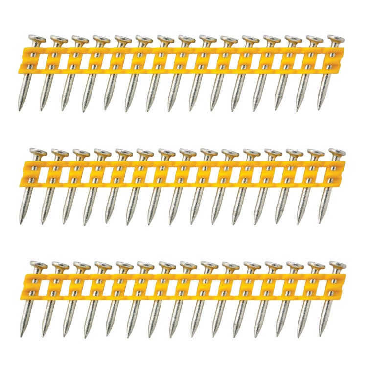 Gwoździe na taśmie do betonu drewna 2,6x30mm 1005szt DEWALT do DCN890