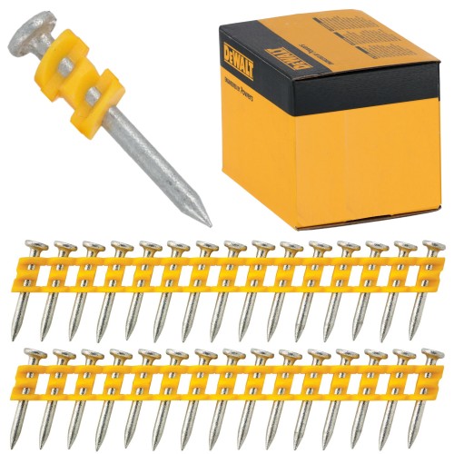 DEWALT DCN8901045 Gwoździe na taśmie do betonu drewna 2,6x45mm 510szt do DCN890