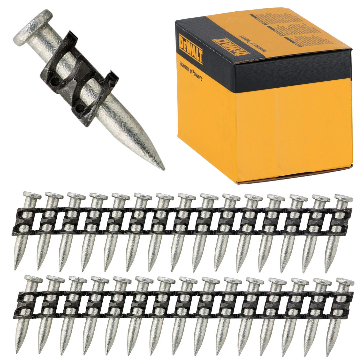DEWALT DCN8902015 Gwoździe HD na taśmie do betonu 3,7x15mm 1005szt do DCN890