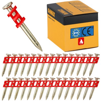 DEWALT DCN8903038 Gwoździe XH na taśmie do betonu 3x38mm 1005szt do DCN890