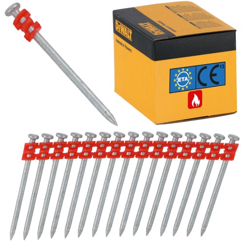 DEWALT DCN8903053 Gwoździe XH na taśmie do betonu 3x53mm 510szt do DCN890