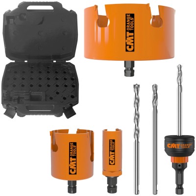 CMT Zestaw otwornic XTREME FAST 35-133mm 6el. w dedykowanej walizce