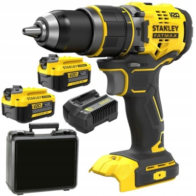 STANLEY SFMCD721M2K Wkrętarka udarowa 18V 2x4.0Ah