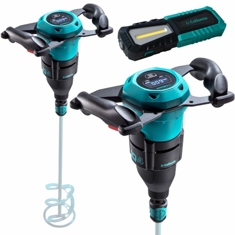 Mieszarka ręczna XQ4 HEXAFIX PRO 1500W Collomix 29103 + latarka LED