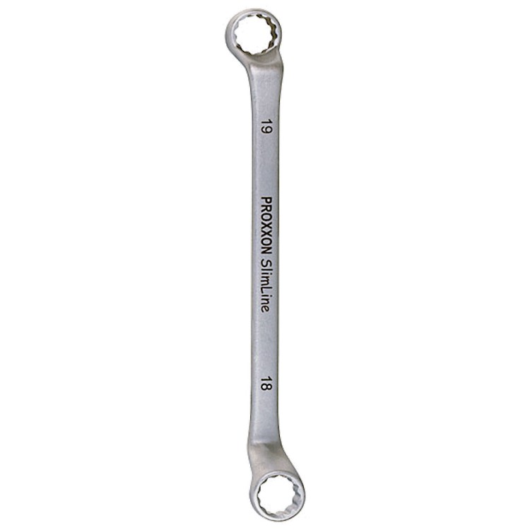 PROXXON Zestaw kluczy oczkowo giętych