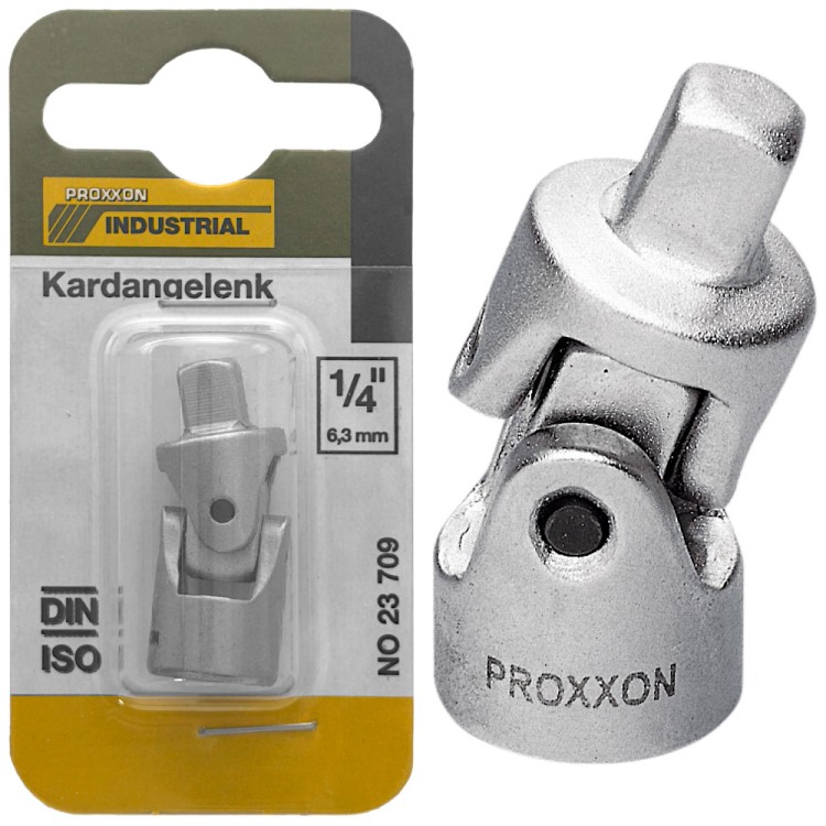 Adapter przegub krzyżowy 1/4" 31 CrV 3 PROXXON 23709