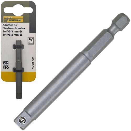 Adapter 1/4" z wkrętarki na nasadkę PROXXON 23700