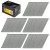 DEWALT DNBA1650GZ Gwoździe galwanizowane 20st 50x1,6mm 2500szt.