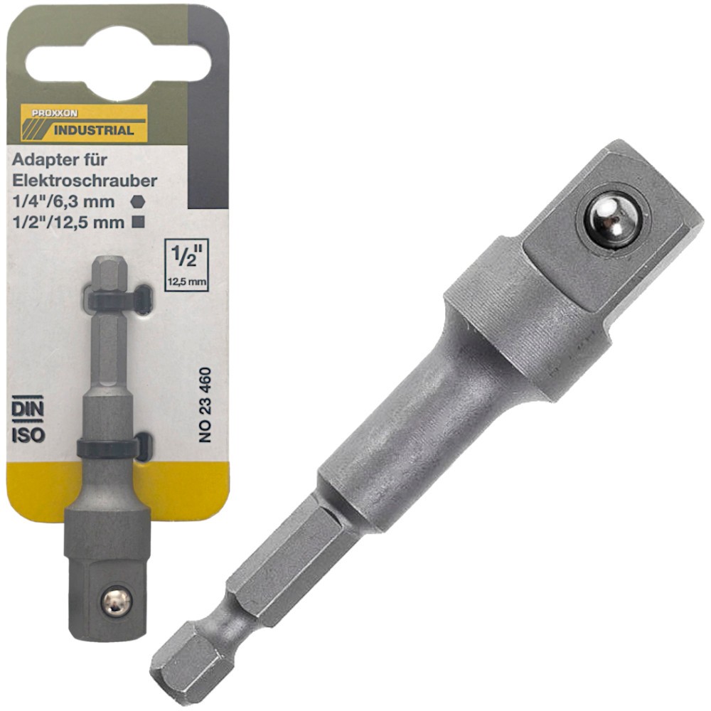 Adapter 1/2" z wkrętarki na nasadkę PROXXON 23460