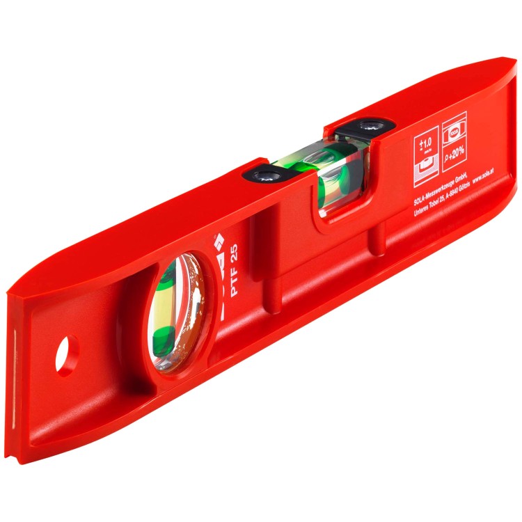Poziomica plastikowa SOLA PTF 25