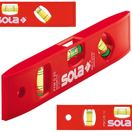 SOLA Poziomica magnetyczna Torpedo PTM 5 20 cm