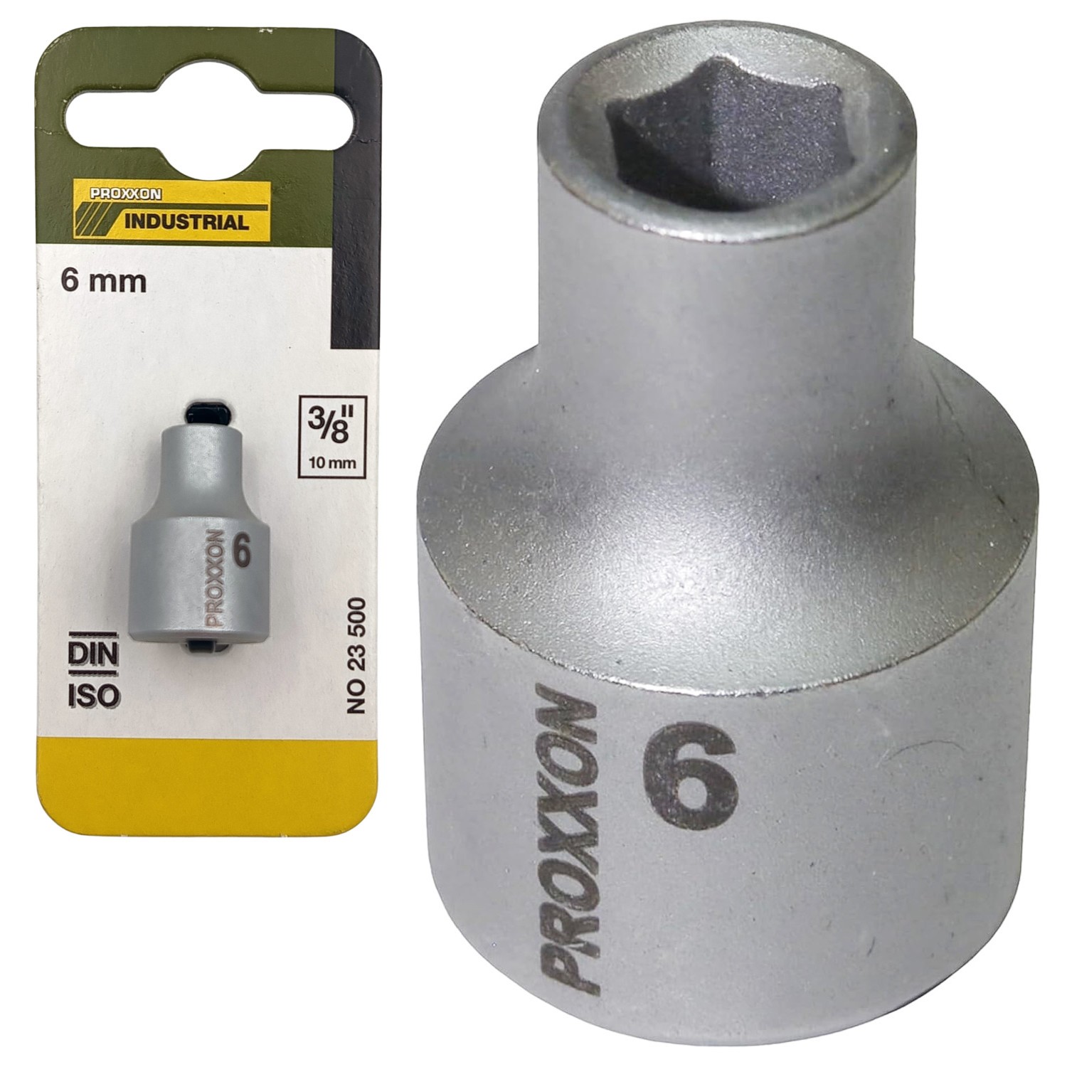 Nasadka krótka 6 mm - 3/8 cala PROXXON 23500