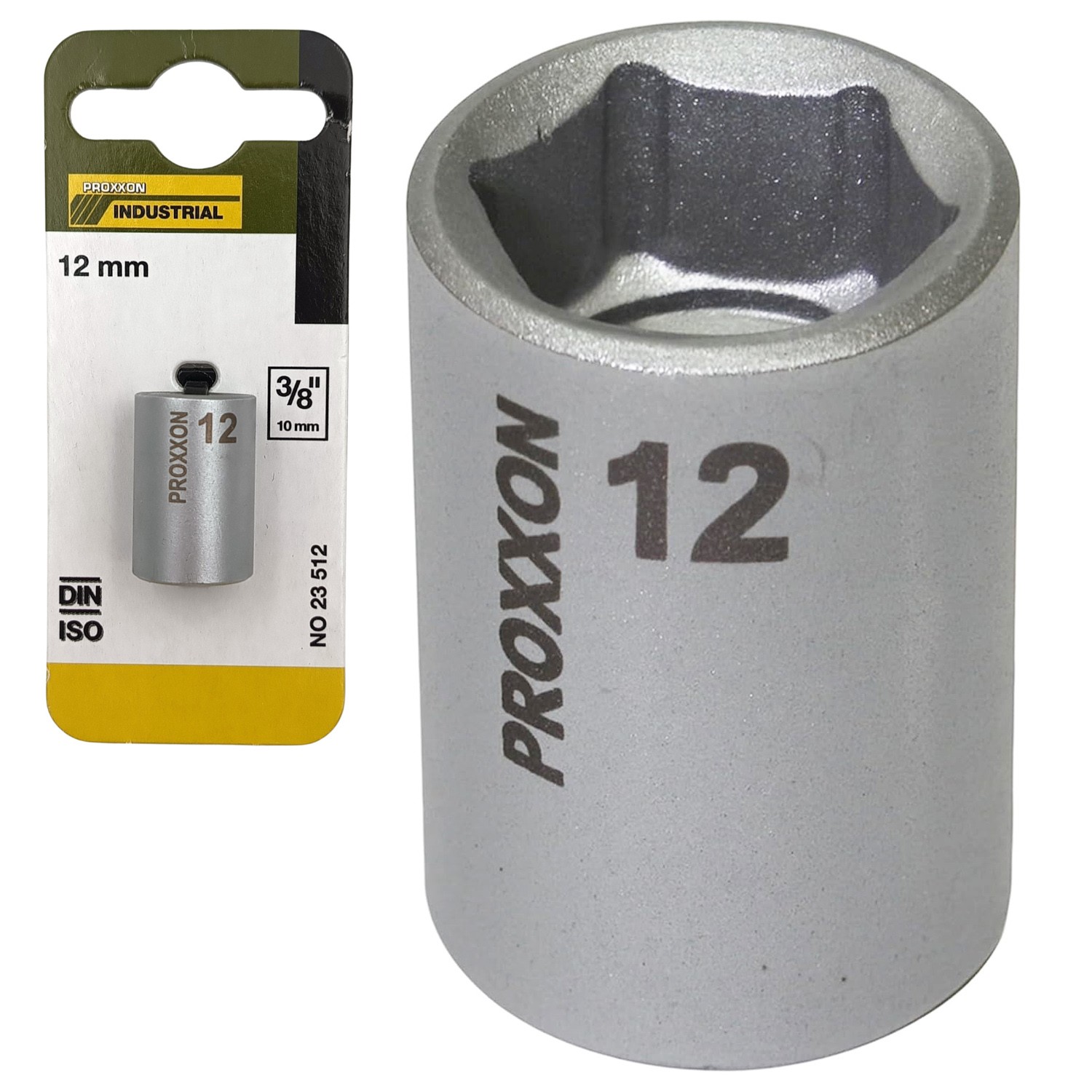 Nasadka krótka 12 mm - 3/8 cala PROXXON 23512