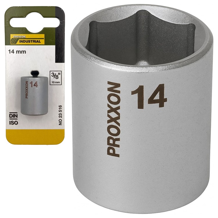 Nasadka krótka 14 mm - 3/8 cala PROXXON 23516