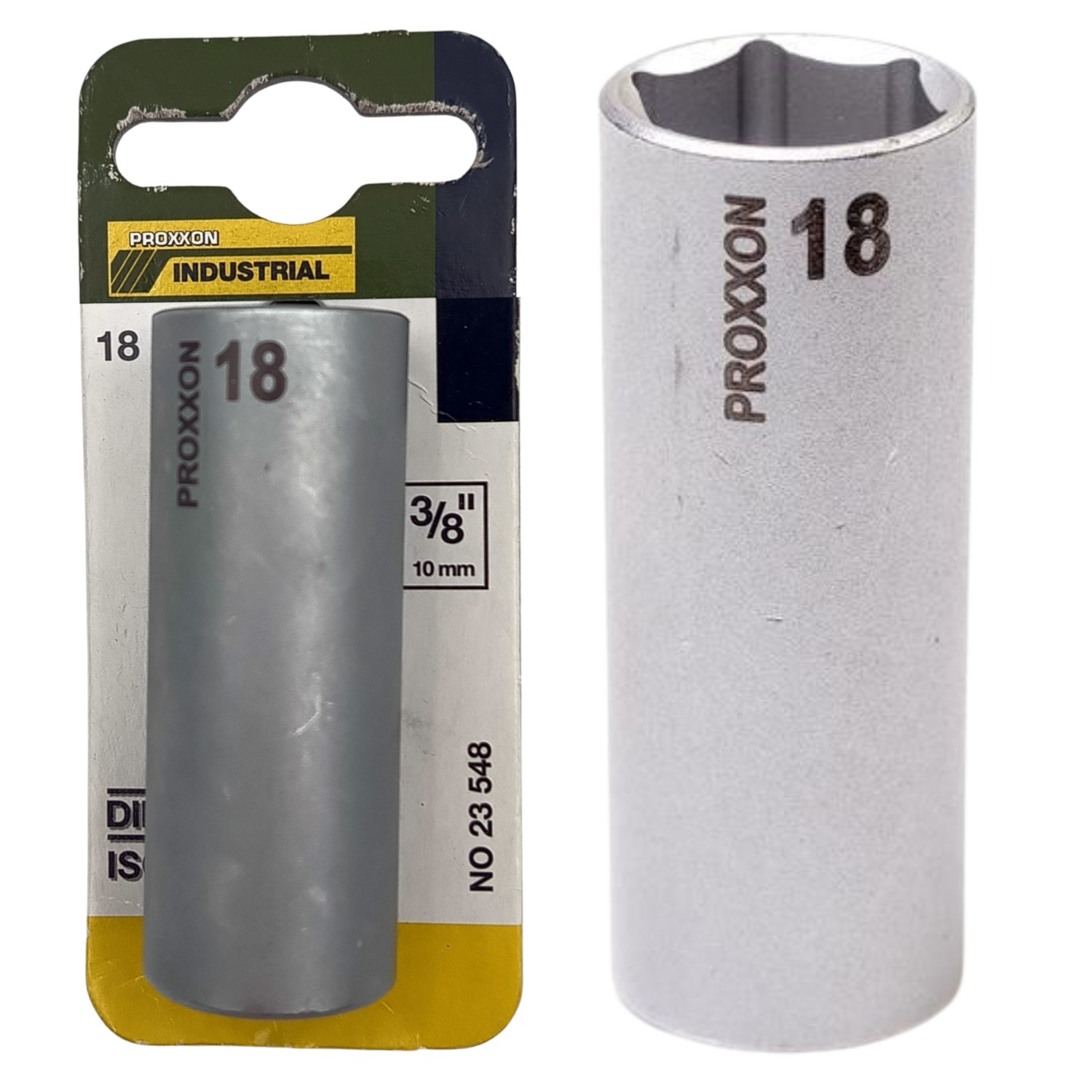 PROXXON 23548 Nasadka głęboka długa 18mm 3/8"