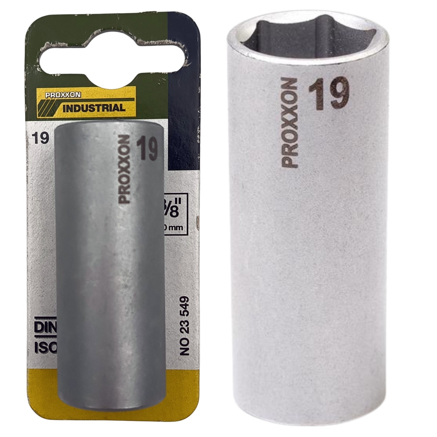 PROXXON 23549 Nasadka głęboka długa 19mm 3/8"