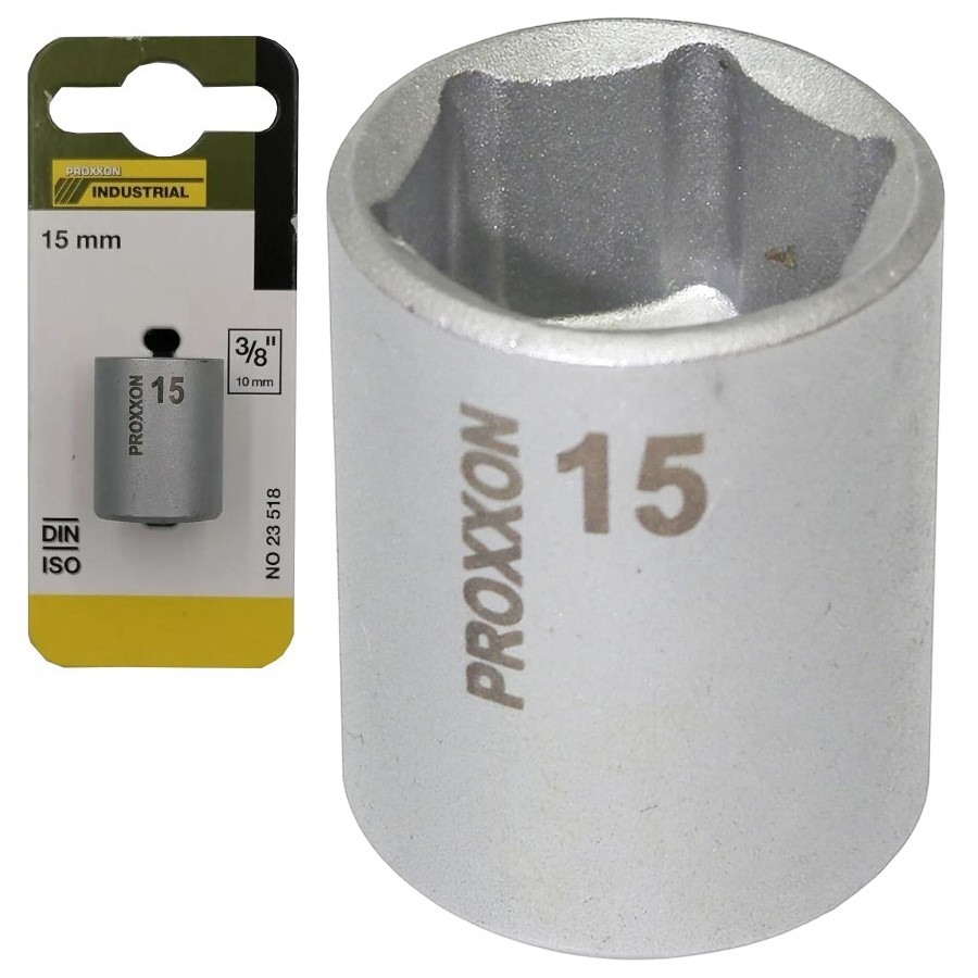 Nasadka krótka 15 mm - 3/8 cala PROXXON 23518